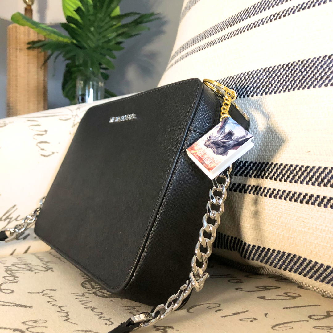 A Breaking of Realms Mini Book Keychain (Gift Ideas)