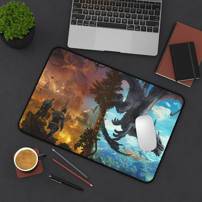 12x18" Desk Mat — "The Deep North Breaking" Illustrated by Ertaç Altınöz