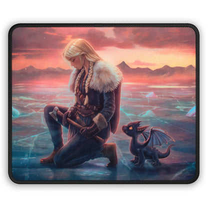 9x7" Mouse Pad — "The Singing Ice" Illustrated by Brian Flores