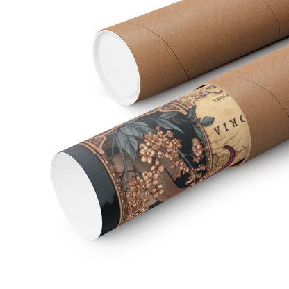 24x18" Large Matte Poster — "Map of Elondria" (2026) Illustrated by Cartographybird