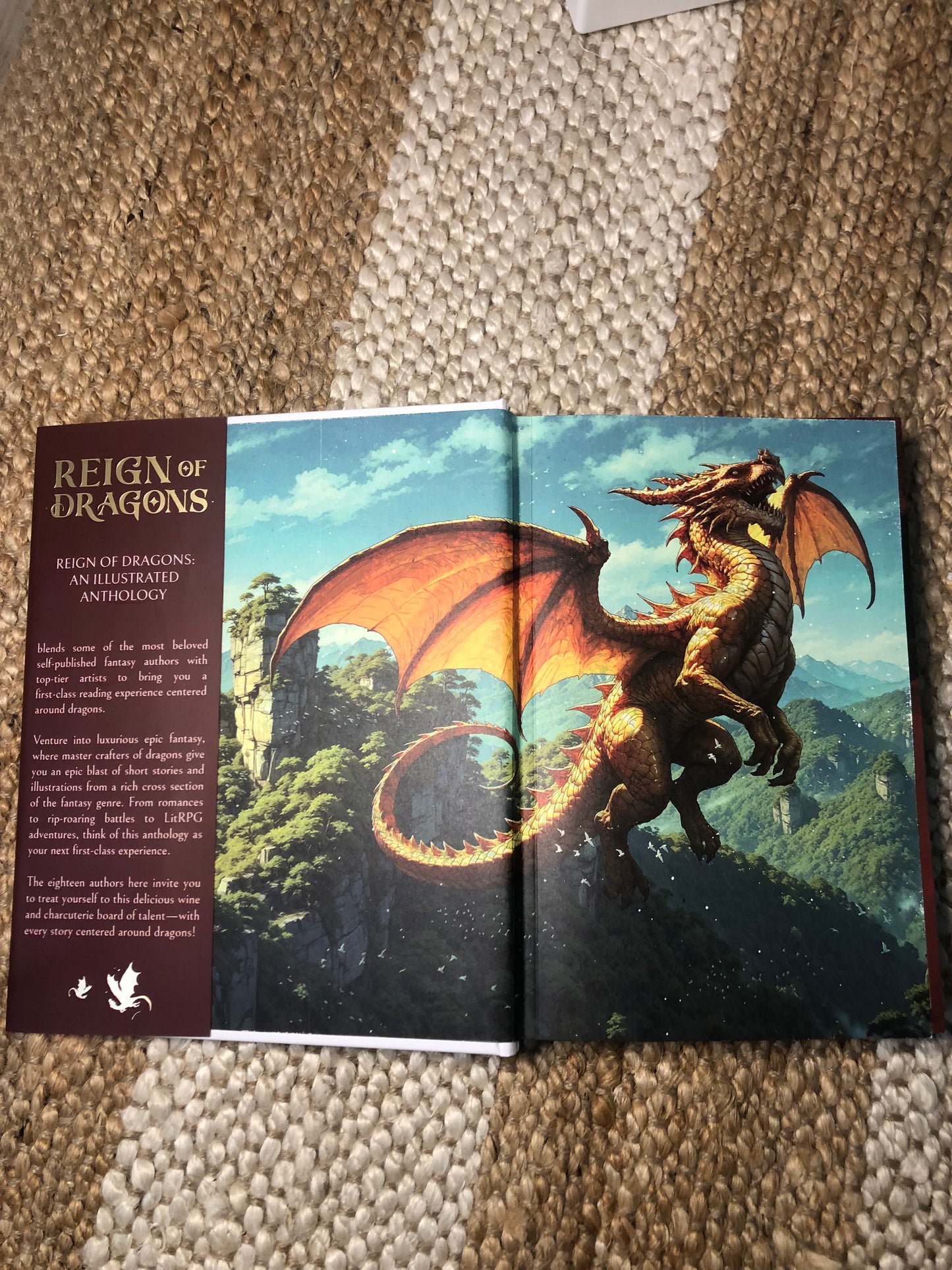 Reign of Dragons Anthology: A Deluxe Illustrated Hardcover