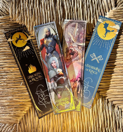 Special Edition XL TWO Bookmark Bundle: Realm Breaker Books 1-2