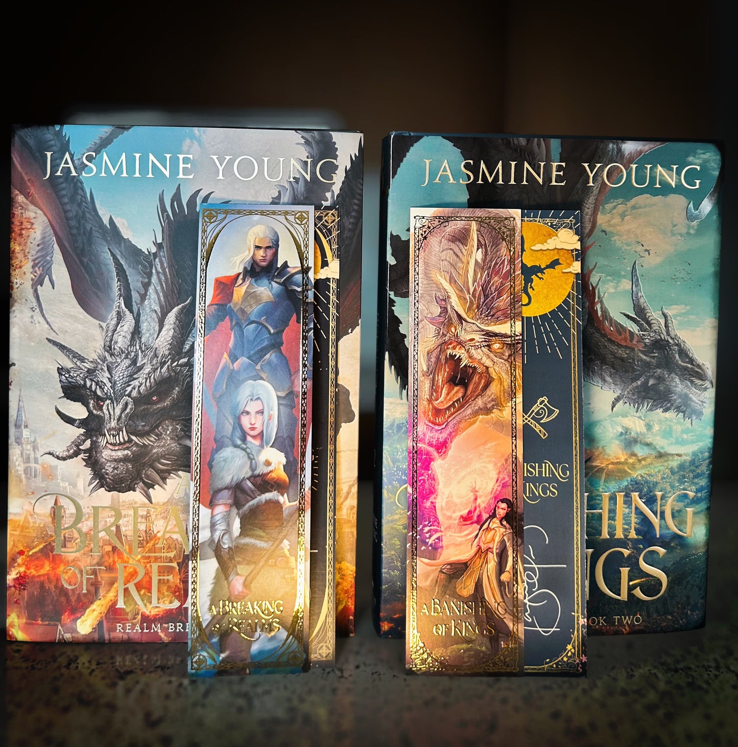 Special Edition XL TWO Bookmark Bundle: Realm Breaker Books 1-2