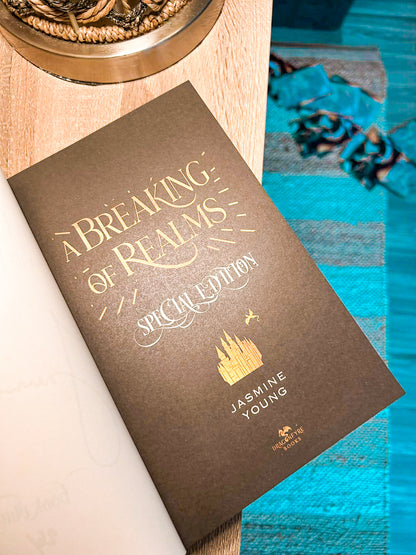 A Breaking of Realms: Deluxe SIGNED Paperback (Limited Print)