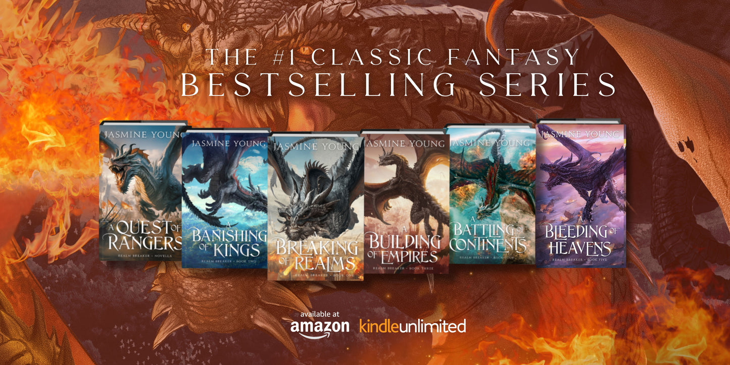 (PREORDER) A Bleeding of Heavens – Signed Paperback Launch Bundle