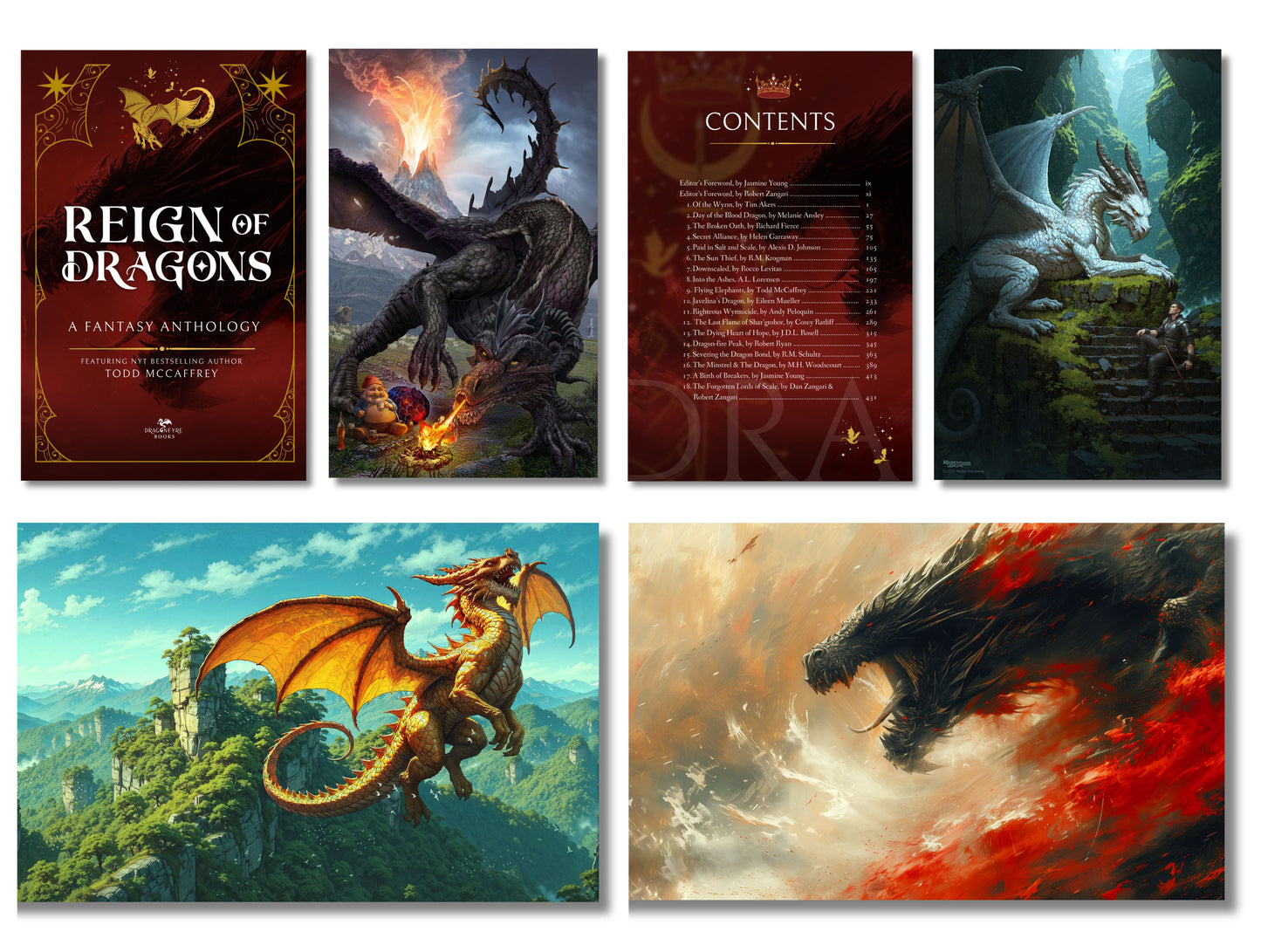 Reign of Dragons Anthology: A Deluxe Illustrated Hardcover