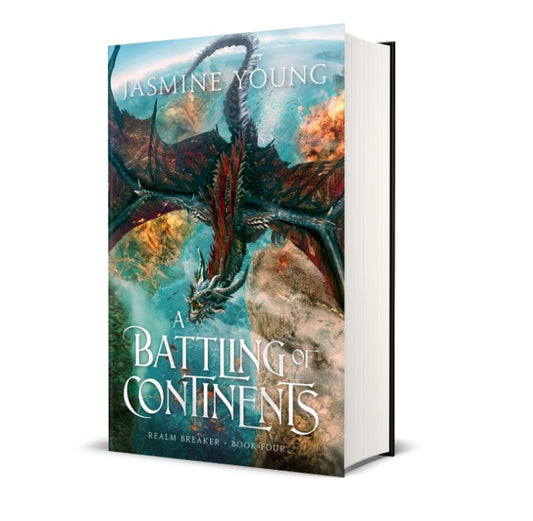 (CLEARANCE) A Battling of Continents Signed Hardback