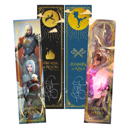 Special Edition XL TWO Bookmark Bundle: Realm Breaker Books 1-2