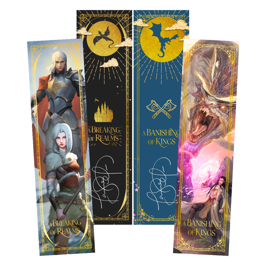 Special Edition XL TWO Bookmark Bundle: Realm Breaker Books 1-2