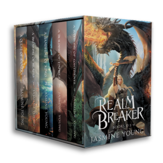 SIGNED Realm Breaker Paperback Bundle (5 Books)