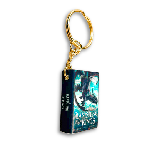 A Banishing of Kings Mini Book Keychain (Gift Ideas)