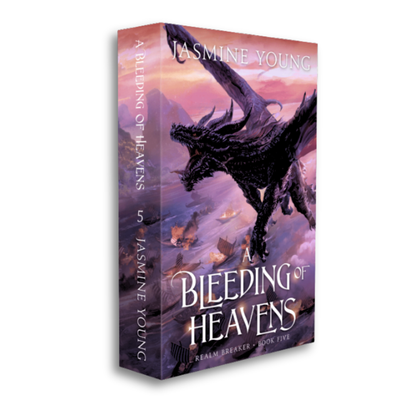 (PREORDER) A Bleeding of Heavens – Signed Paperback Launch Bundle