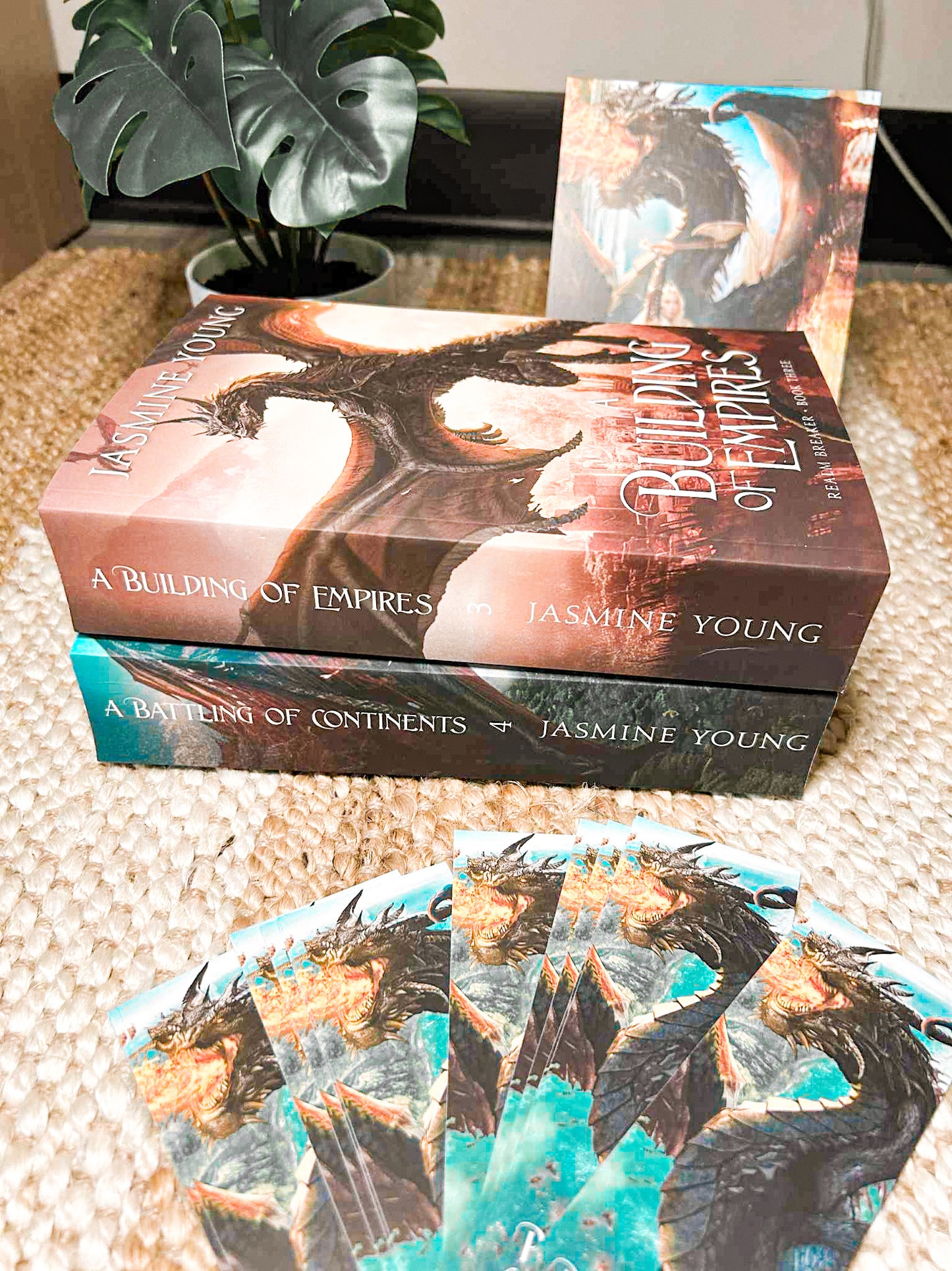 A Battling of Continents Signed Paperback